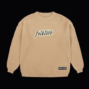 Taylor Swift Folklore Sweater Brown Official Merch